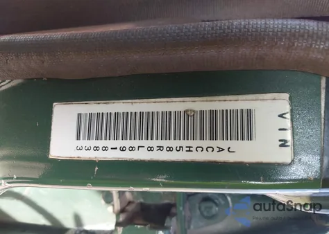 1990 Isuzu Trooper z USA, uszkodzony, nr VIN JACCH58R8L8918833